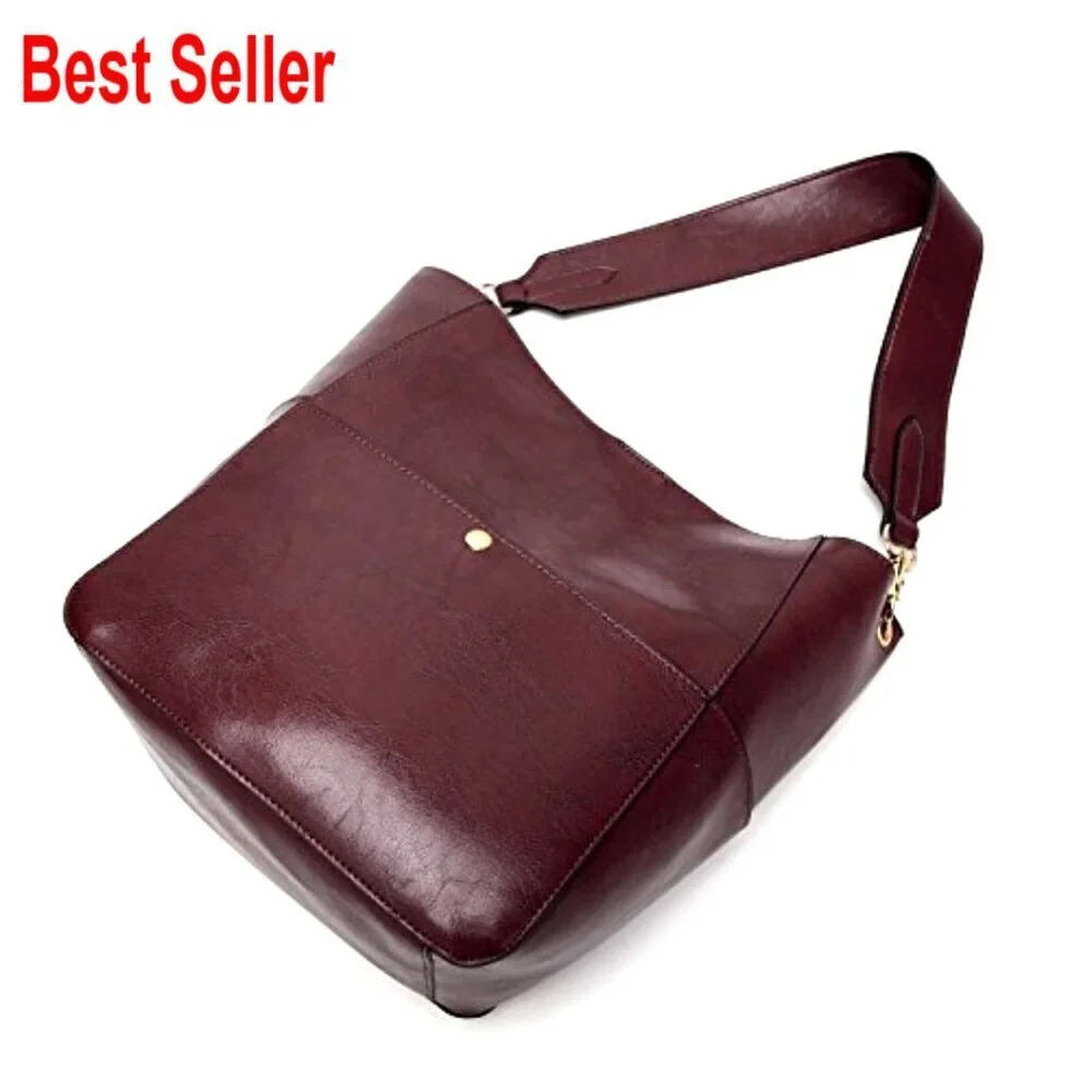 PU Leather Hobo Purse with Adjustable Strap, Zipper Closure